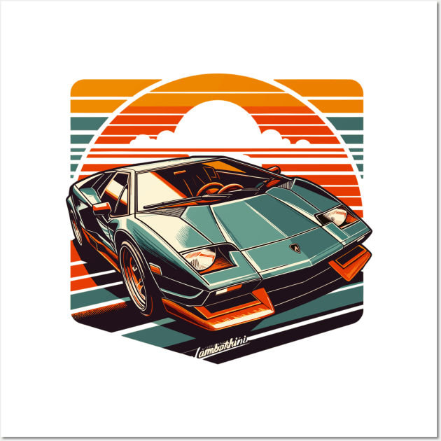 Lamborghini Aventador Wall Art by Vehicles-Art